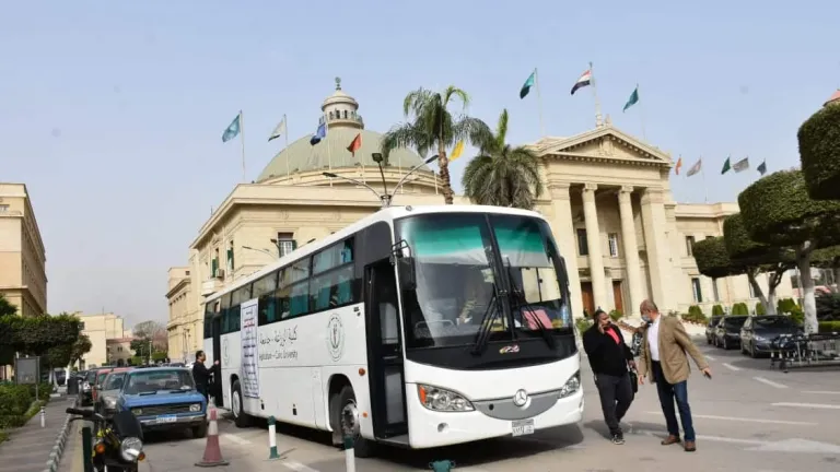 انطلاق قافلة تنموية شاملة من جامعة القاهرة إلى مدينة الصف بالجيزة