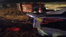 بالصور.. مصرع وإصابة 23 شخصًا فى حادث تصادم سير أعلى طريق الجيش بالكريمات
