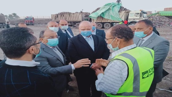وزير التنمية المحلية ومحافظ القاهرة يتفقدان مشروعات منظومة المخلفات الصلبة بالمقطم ومنشأة ناصر