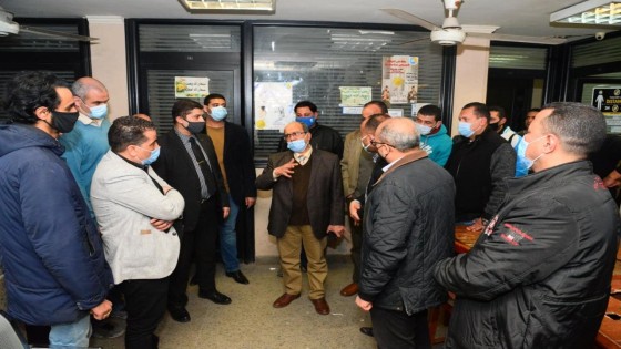 رئيس مياه الإسكندرية يتفقد فرعى خدمة العملاء بالمندرة وسيدى بشر