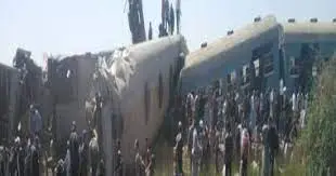 هيئة السكك الحديدية تصدر بيانا بشأن حادث قطار سوهاج