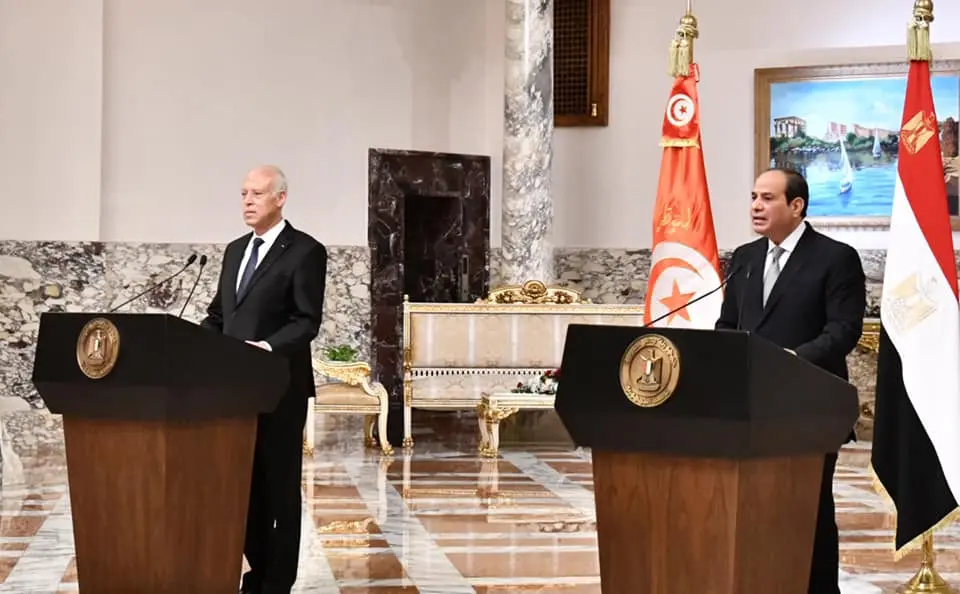 ننشر كلمة الرئيس السيسي خلال المؤتمر الصحفي المشترك مع رئيس الجمهورية التونسية