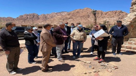 وزيرة البيئة تتابع أعمال التطوير بمحمية سانت كاترين ومشروع التجلى الأعظم