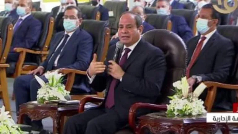 السيسي : من حقكم تقلقوا على المياه .. أنا كمان قلقان مثلكم موجهاً عتاب للمصريين .. فما هو!!