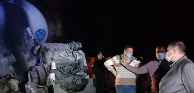 سحورهم فى الجنة .. ارتفاع ضحايا حادث أسيوط لـ 18 وفاة .. الدفع بـ31 سيارة إسعاف لإنقاذ المصابين ونقل الجثث المتفحمة