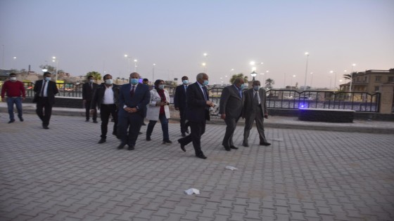 محافظ الجيزة يتفقد اعمال تطوير طرق سقاره السياحي والمريوطية الغربي .. يعطى توجيهات هامة