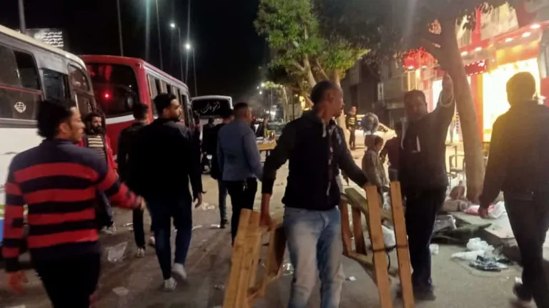 شاهد بالصور .. رفع 115 إشغالاً بحي جنوب الجيزة