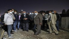 محافظ الجيزة يرصد مخلفات بجانب أحد المراسى النيلية .. تحرير محضر للقائمين عليها