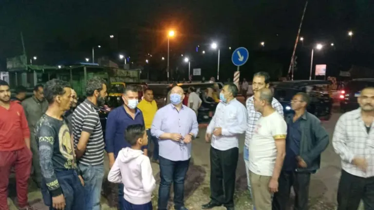 خلال جولته فى الحوامدية .. توجيهات هامه من نائب محافظ الجيزة لرئيس المدينة