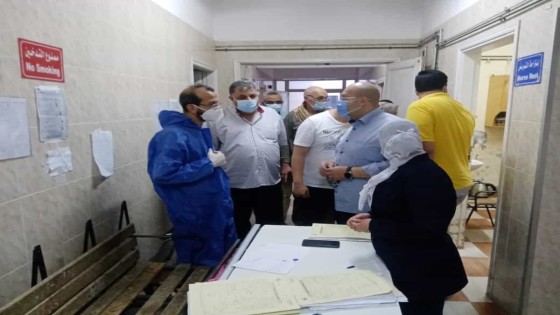 لهذه الأسباب .. الشهابى ومنصور داخل مستشفى عزل الحوامدية