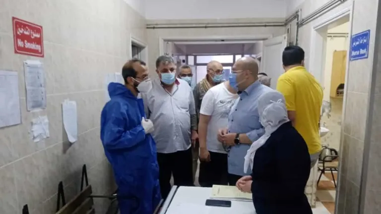 لهذه الأسباب .. الشهابى ومنصور داخل مستشفى عزل الحوامدية
