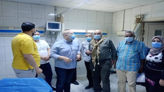 هذا ما قاله مرضى كورونا لنائب محافظ الجيزة داخل مستشفى حجر الحوامدية