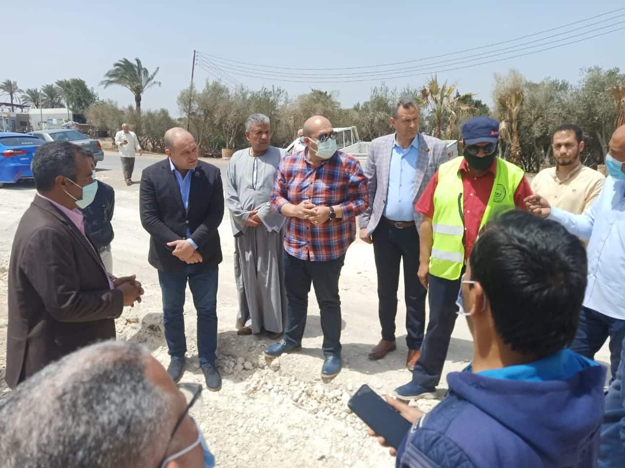 نائب محافظ الجيزة يُشدد على رئيس مركز ومدينة منشأة القناطر .. والسبب!