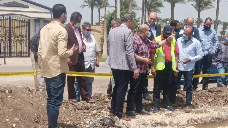 نائب محافظ الجيزة يُشدد على رئيس مركز ومدينة منشأة القناطر .. والسبب!