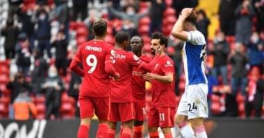 ليفربول يتأهل لدوري الأبطال بثنائية ماني ضد كريستال بالاس