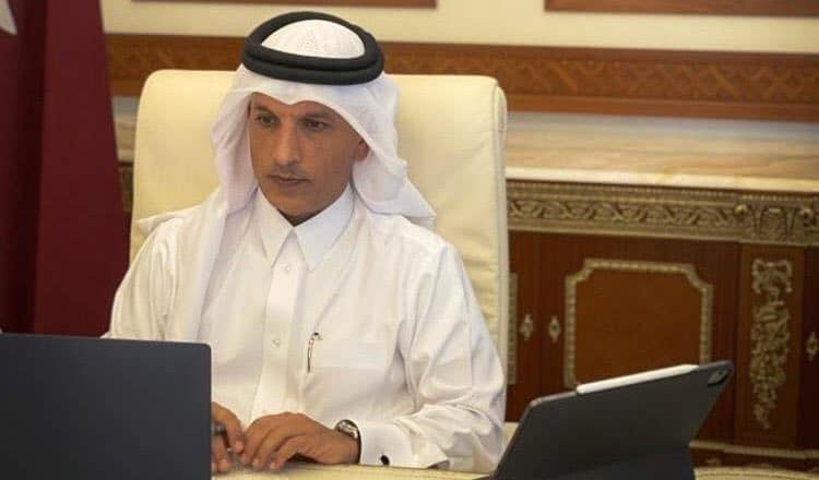 وزير المالية القطرى علي شريف العمادي