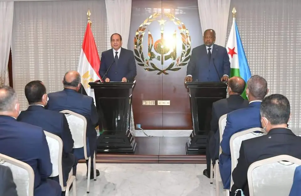 ننشر كلمة الرئيس السيسي خلال المؤتمر الصحفي المشترك مع رئيس جمهورية جيبوتي