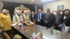 نواب حزب مستقبل وطن فى زيارة لكنائس الإسكندرية للتهنئة بعيد القيامة المجيد