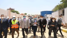 محافظ الجيزة يفتتح مشروع تأهيل محطة مياه منيل شيحة المدمجة بمركز ومدينة أبو النمرس