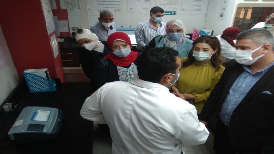 وفد من البرنامج الرئاسى لتأهيل التنفيذيين للقيادة يزور محطة مياه روض الفرج