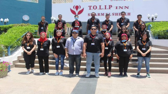 أمين الاتحاد العربى للشباب : الفترة المقبلة ستشهد المزيد من الفعاليات لتأهيل الشباب للتعامل مع قضية المخلفات الالكترونية