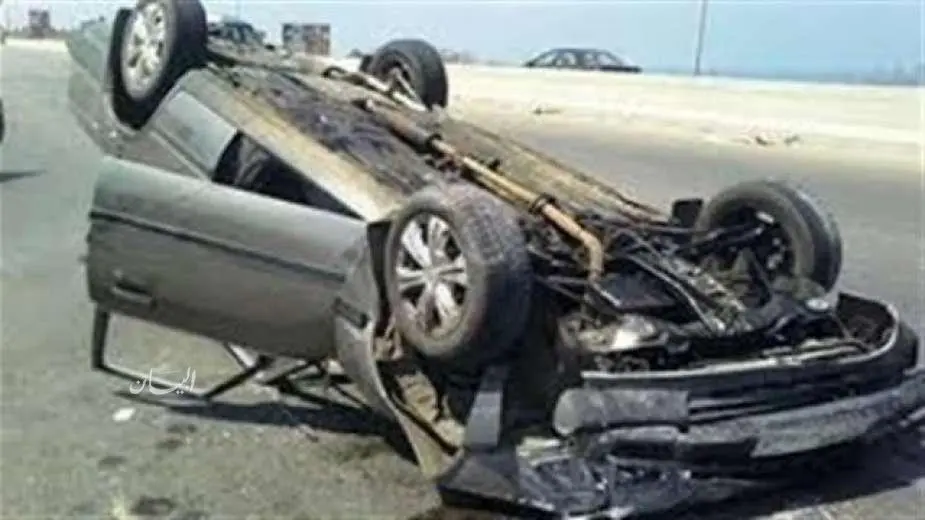 إصابة ضابط شرطة إثر حادث انقلاب سيارة ملاكي في بنى سويف