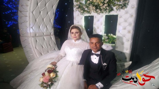 ألف مبروك الزفاف السعيد .. المحاسب محمد هشام البلاسي والأنسة شيماء مرسى