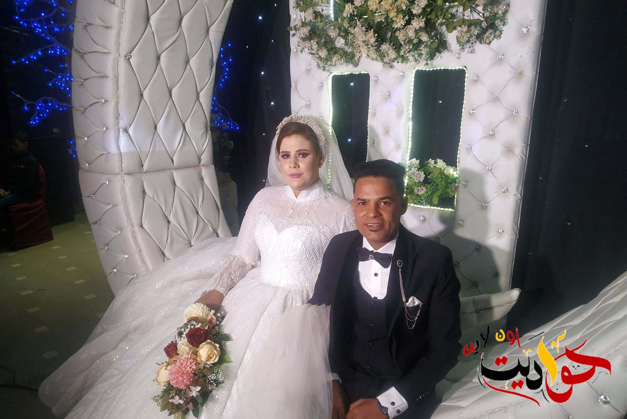 ألف مبروك الزفاف السعيد .. المحاسب محمد هشام البلاسي والأنسة شيماء مرسى