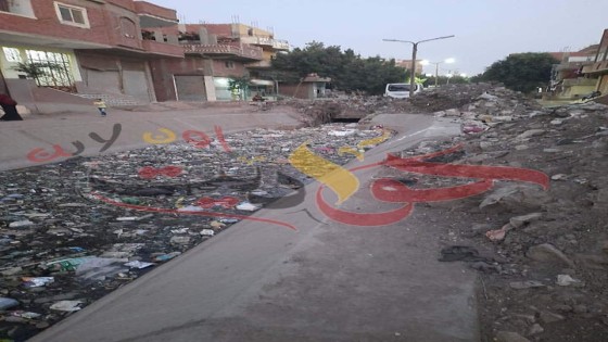 أهالى منطقة ابو لاشين لرئيس مدينة الحوامدية: هل يرضيك هذا؟