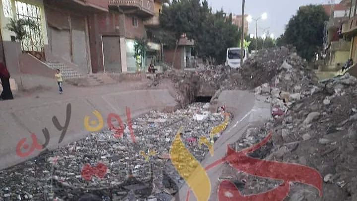 أهالى منطقة ابو لاشين لرئيس مدينة الحوامدية: هل يرضيك هذا؟