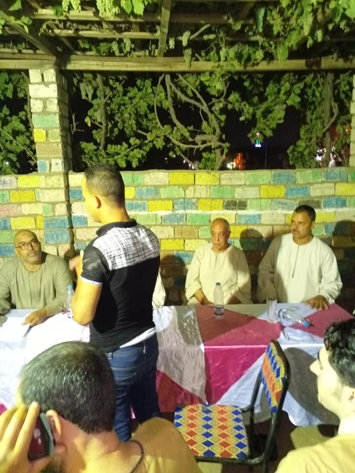 برعاية عائلة سلام.. جلسة عرفية تنهي خلافا بين عائلتي الشرقاوي وعجاج بالصف جنوب الجيزة