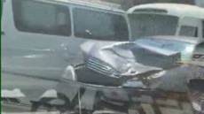 التحقيقات تكشف تفاصيل مصرع 3 أشخاص فى حادث سقوط سيارة من أعلى كوبرى بالصف