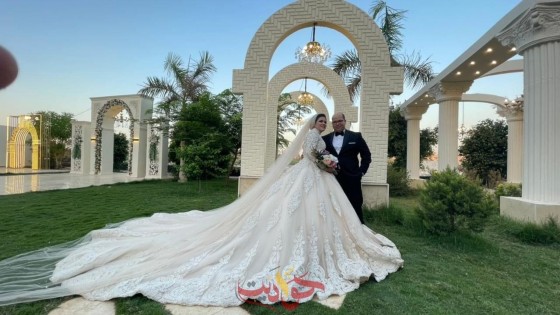 ألف مبروك الزفاف السعيد .. الزميل مصطفى علم الدين الصحفي بجريدة “الدستور” على الدكتورة مروة عبد اللاه