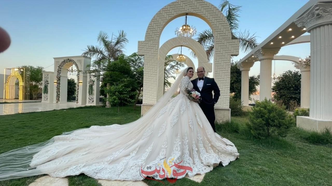 ألف مبروك الزفاف السعيد .. الزميل مصطفى علم الدين الصحفي بجريدة "الدستور" على الدكتورة مروة عبد اللاه