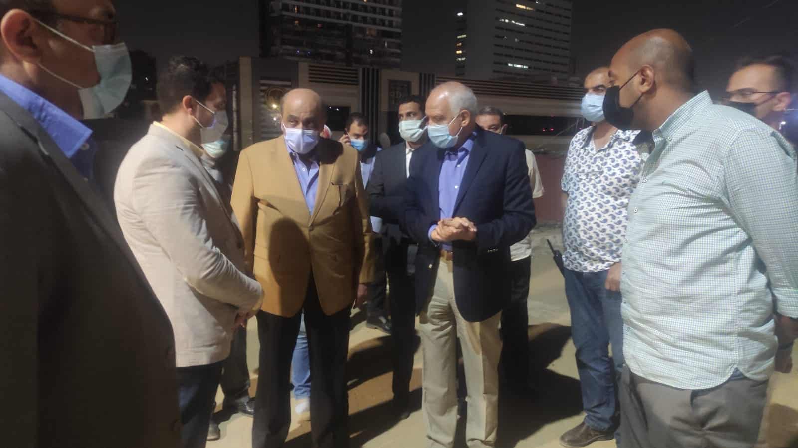 ننشر تفاصيل جوله محافظ الجيزة بشارع النيل