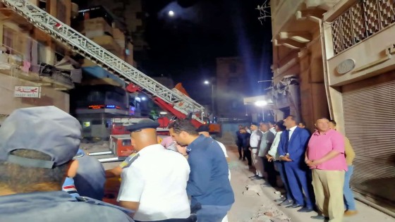 الشيمي يشيد بدور محافظ الإسكندرية وقوات الامن في حادث عقار العطارين