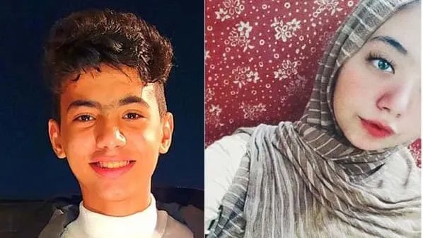 ألف مبروك النجاح فى الشهادة الاعدادية .. التوأم محمد وحبيبة