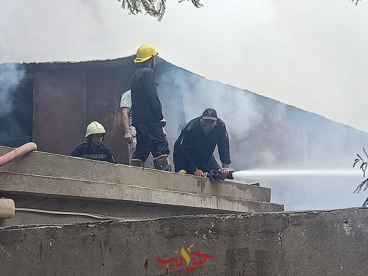 ننشر التفاصيل الكاملة لحريق مبنى مجلس الدولة .. 75 رجلا من قوات الدفاع المدني بالجيزة يحاولون اخماد الحريق .. النيران تلتهم البدروم والطابقي الأرضي والأول مرتفع