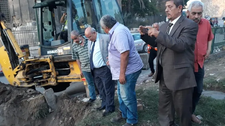 مياه القاهرة تنجح فى منع تسرب المياه أسفل خطوط مترو الأنفاق