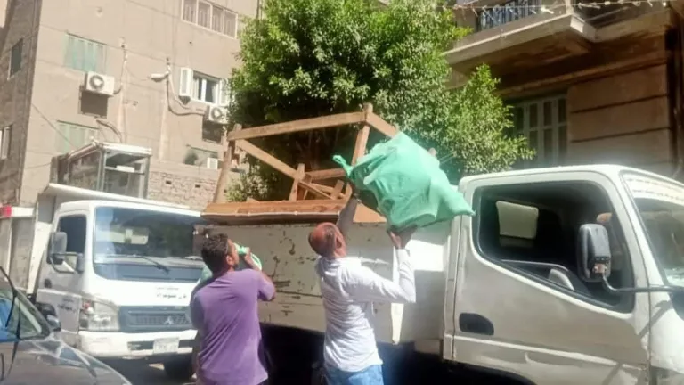 محافظة الجيزة تشن حملات تمشيط لرفع الإشغالات بأحياء "جنوب وشمال والعمرانية والوراق" ومراكز "البدرشين والحوامدية "