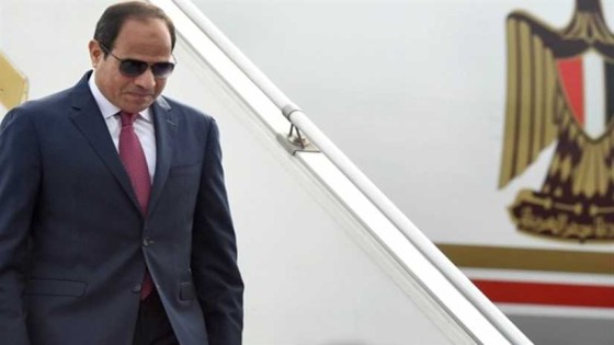 السيسي يعود الي ارض الوطن بعد المشاركة في قمة بغداد الثلاثية بين مصر والعراق والاردن