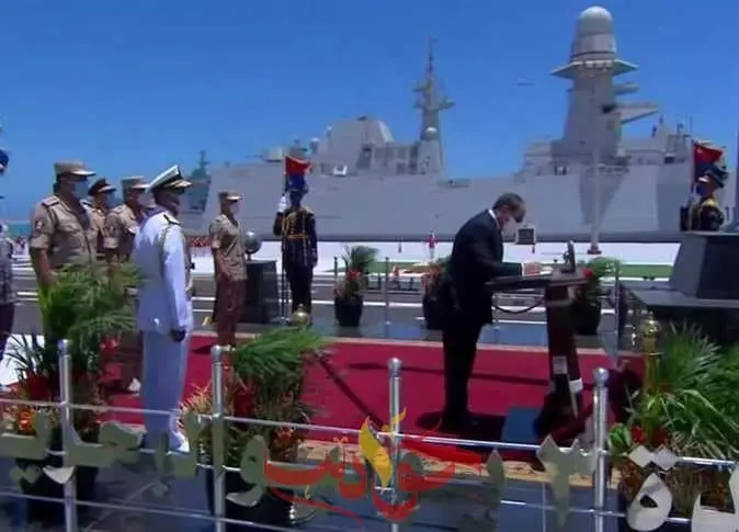شاهد بالصور .. وثيقة إنشاء قاعدة 3 يوليو البحرية بعد توقيع الرئيس السيسى عليها (إنفراد)