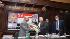 خلال ترأسه مجلس كلية دار العلوم  .. الخشت: كليات الجامعة تنطلق نحو جامعات الجيل الرابع بانفتاح عالمي في إطار السياق المصري والأمن القومي الشامل