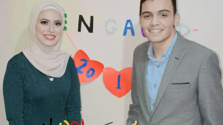 ألف مبروك عقد القران .. محمد محجوب ومنه اسامه