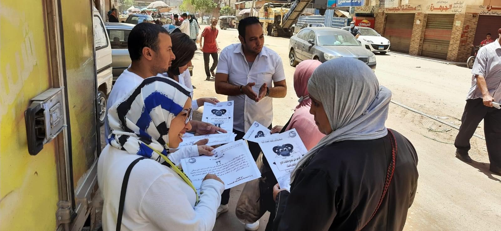 مياه الجيزة: حملات لتوعية المواطنين بخطورة إلقاء مخلفات الأضاحي بشبكات الصرف الصحي