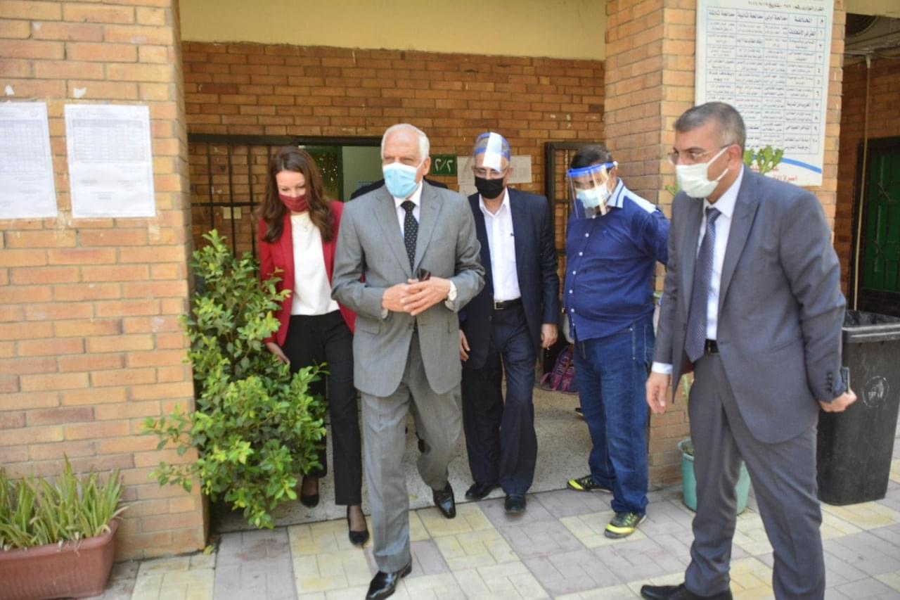 محافظ الجيزة يتفقد لجان الثانوية العامة بمدارس الاورمان والقومية والسعيدية بجنوب والدقي والعجوزة