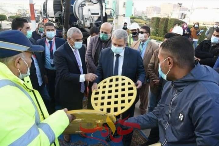 مياه الجيزة: تركيب ١٤ ألف شبكة حماية لمطابق الصرف الصحي بالجيزة لمواجهه سرقه الأغطية