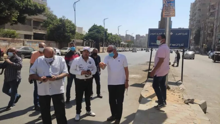 جولة تفقدية لمحافظ الجيزة بحى العمرانية والطالبية .. هذا أهم ما جاء فيها