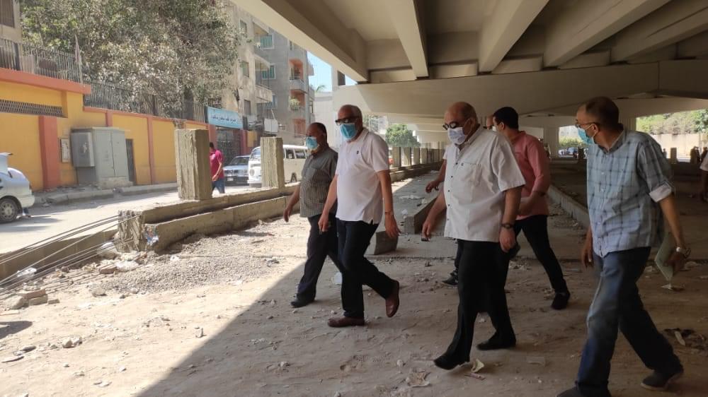 جولة تفقدية لمحافظ الجيزة بحى العمرانية والطالبية .. هذا أهم ما جاء فيها