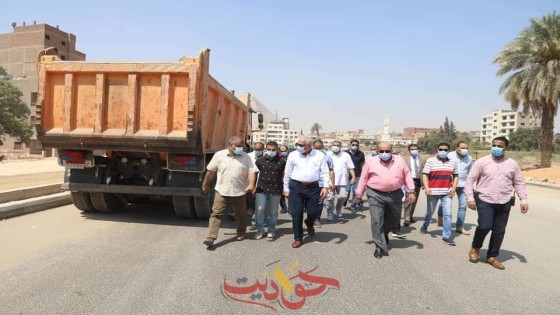 خلال جولته التفقدية .. محافظ الجيزة يشدد على رئيس حى الهرم والطالبية .. والسبب!!
